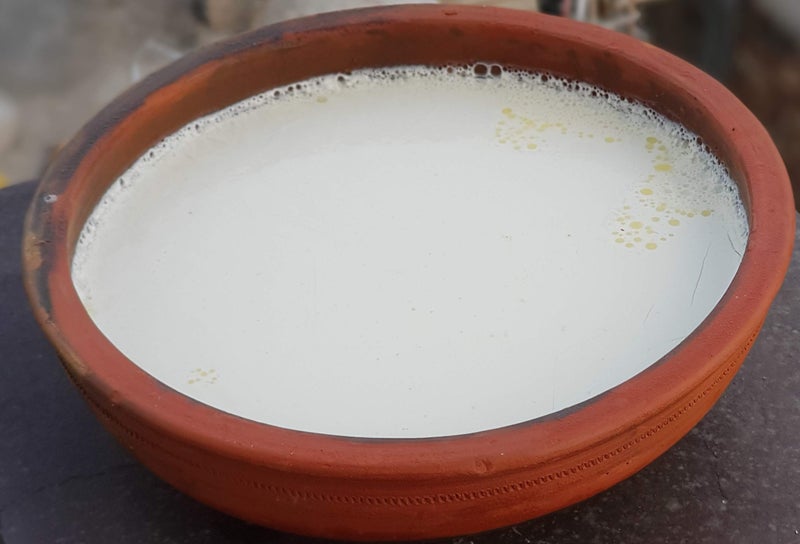 Pure Source India Clay Handi Set (1.5 Liters) Brown - Image 3