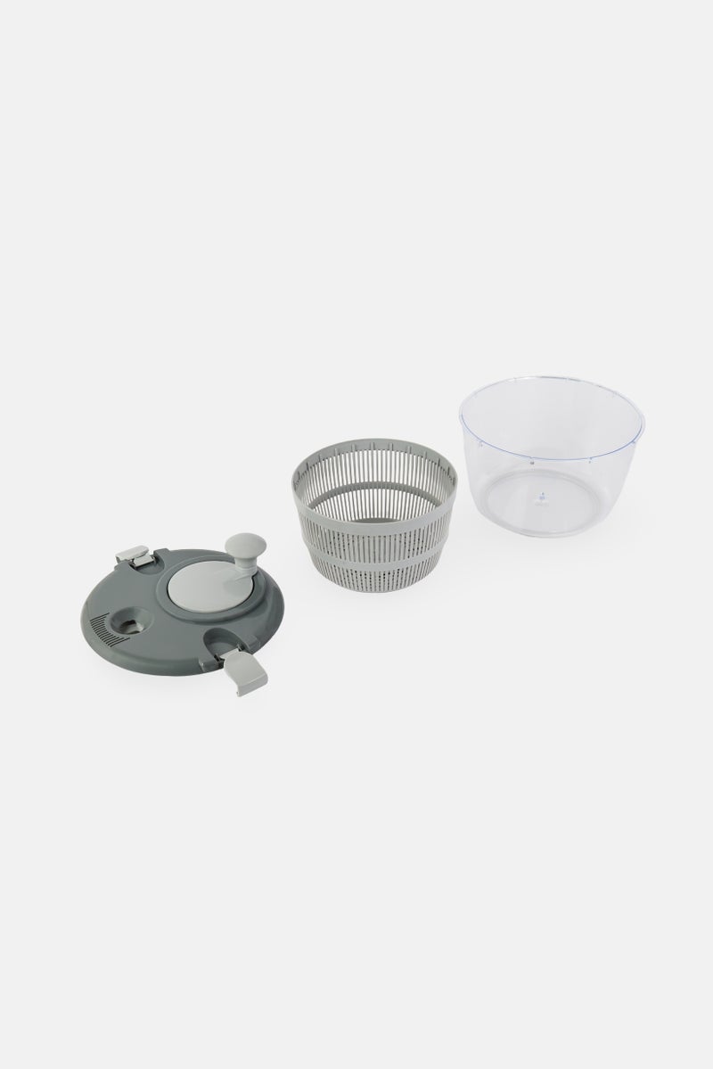 Bombay 5 Quart Salad Spinner, Grey - Image 2