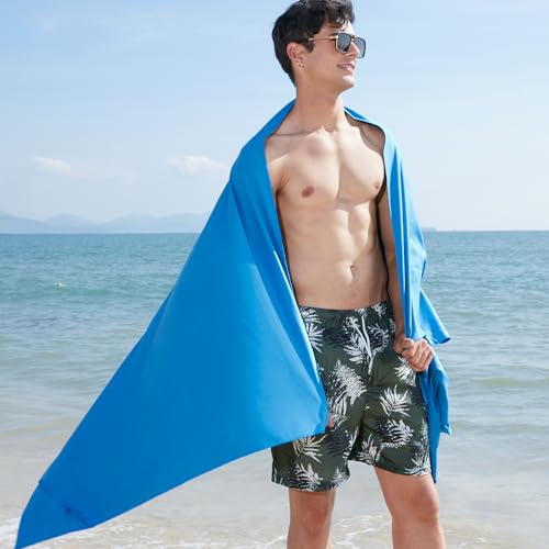 Rainleaf Microfiber Towel Perfect Travel & Gym & Camping Towel. Quick Dry - Super Absorbent - Ultra Compact - Lightweight. Suitable for Trip, Beach, Shower, Backpacking, Pool - Image 5