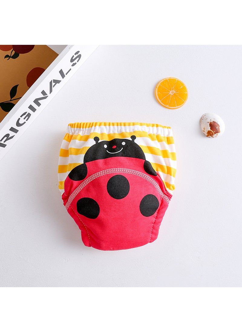 Waterproof Cotton Training Pants Printed-Ladybug 