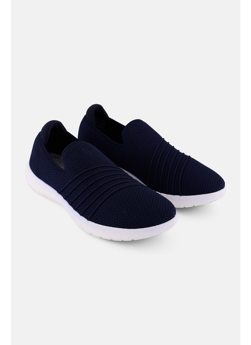 clarks - Women Standard Lace Up Casual Shoes, Navy - Image 1