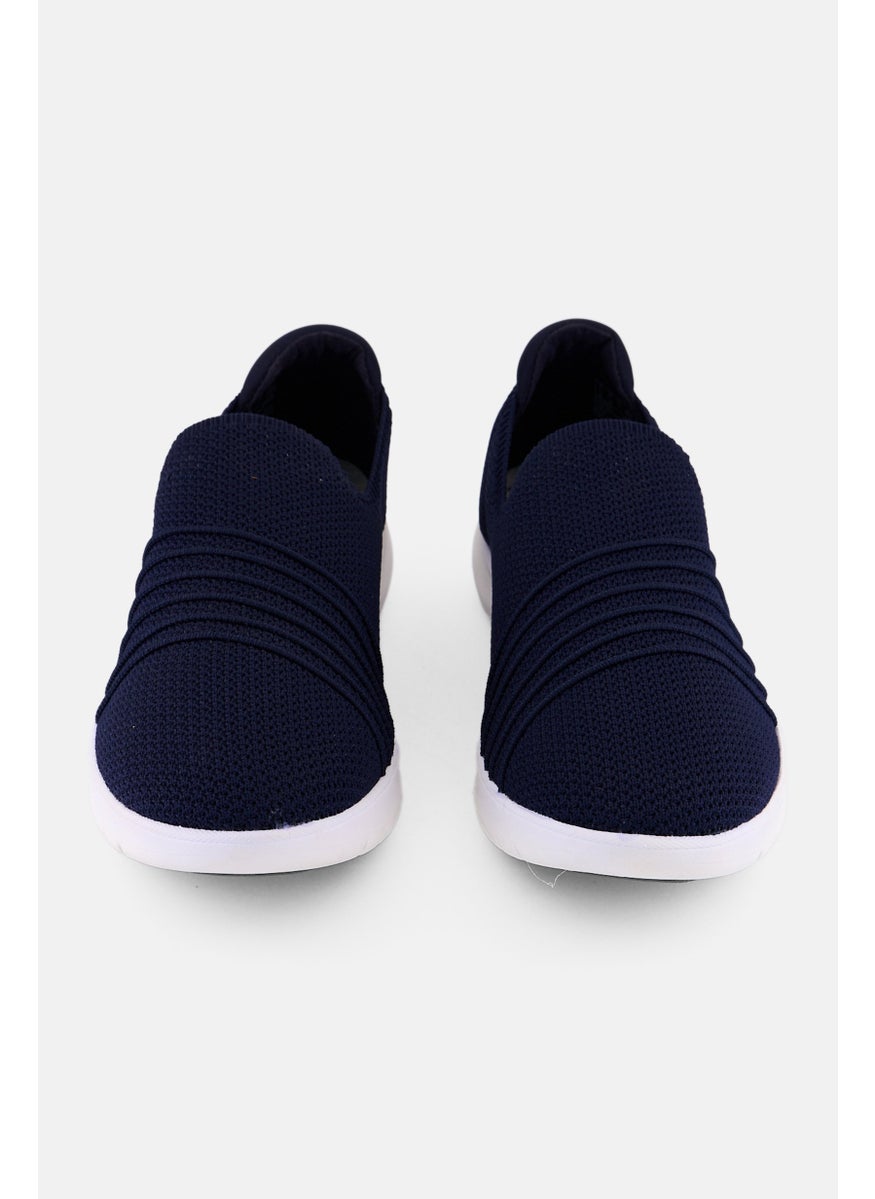 clarks - Women Standard Lace Up Casual Shoes, Navy - Image 1
