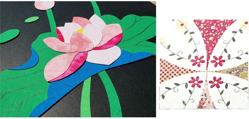 klarako Bias Tape Maker Tools (50mm 2inch) Fabric Bias Tape Maker Binding Tool for Sewing Quilting Green Blue - Image 2