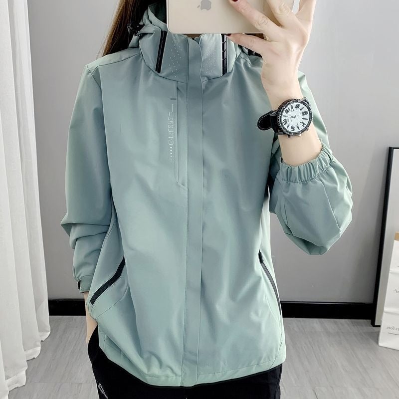 Outdoor Waterproof Jacket for Men and Women, Thin Style, Suitable for Travel and Hiking, Customizable with Logo