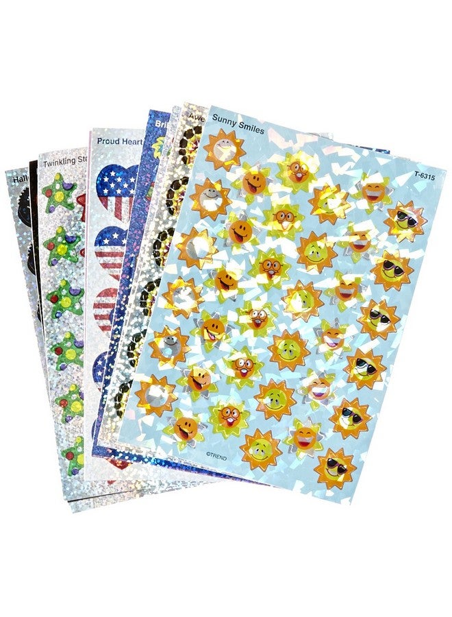 Trend Enterprises Sparkle Stickers Holiday Celebrations Themed Jumbo Pack 1 1/4 In Pack Of 648 - Image 2