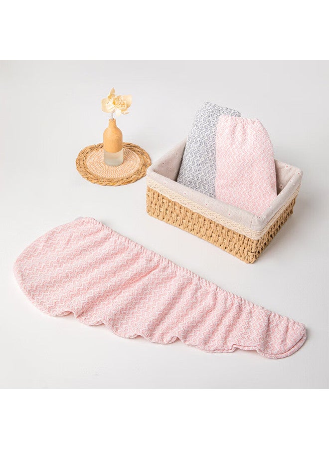 Uchino Quick-drying Hair Towel, Absorbent, Lightweight, Hair Drying Cap, Shower Cap, Hair Wiping Towel, Cherry Blossom Pink - Image 3