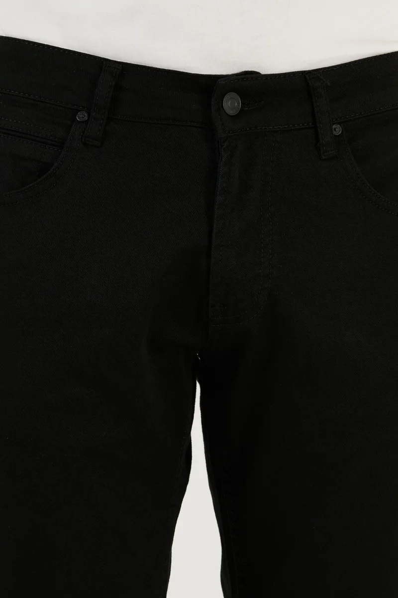 Buratti Cotton Normal Waist Regular Fit Pipe Leg Jeans Men's Denim Trousers 2210J57PARMA