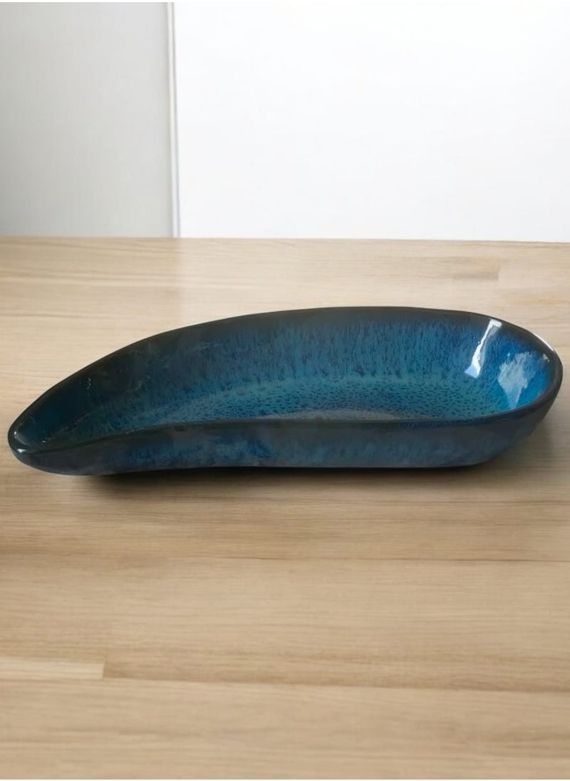 Generic Ceramic and earthenware serving dish that can withstand direct and indirect temperatures, flame or oven, 33 cm  - Image 5