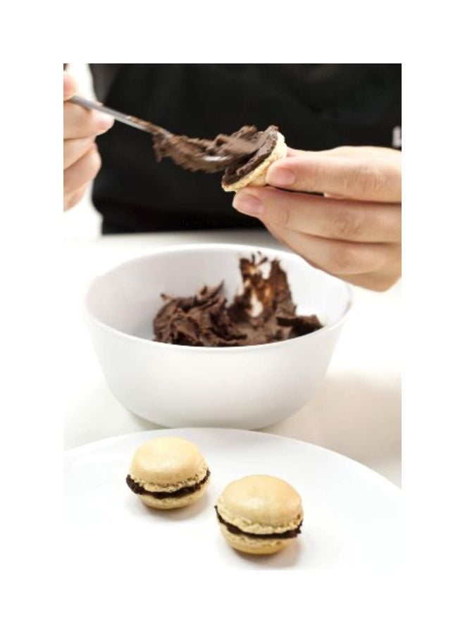 Loquat Macaron Baking Mat Brown 15.8x11.8x14.6inch - Image 4