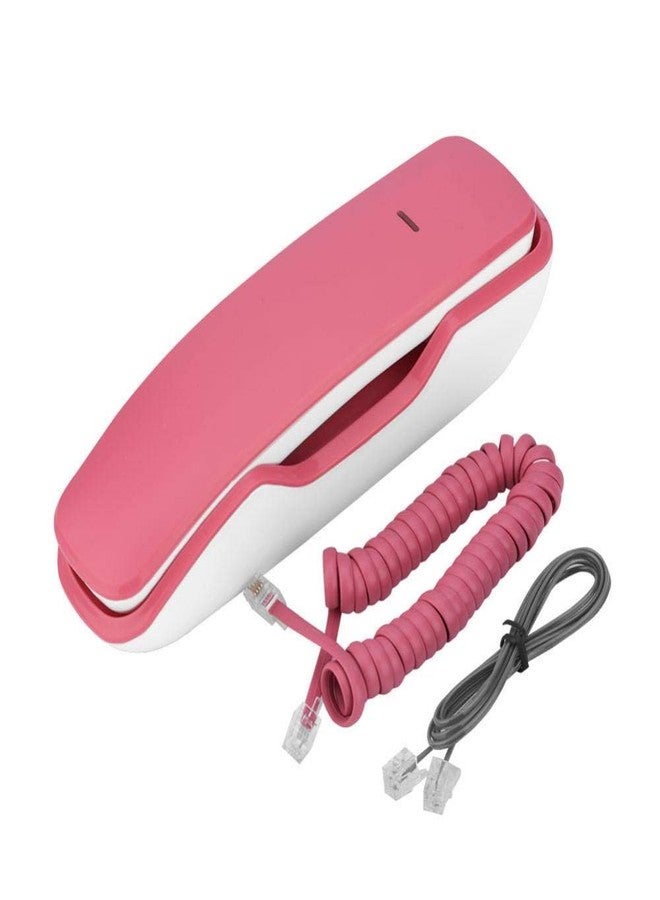 ASHATA Basic Corded Phone, Landline Phones for Home, Pause/Mute/Last Number Redial Functions, Wall Mounted House Phone Telephone Built in Dial Pad, - Image 1