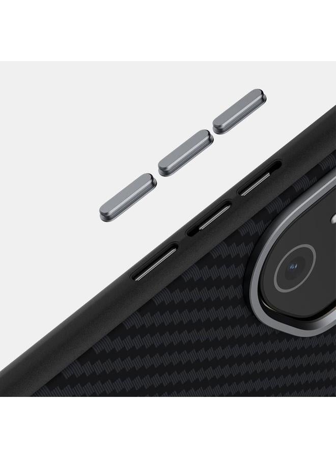 S-TOP Case For Honor 300 Pro ABEEL C Carbon Fiber Series 6D Micro Relief Phone Case - Image 4