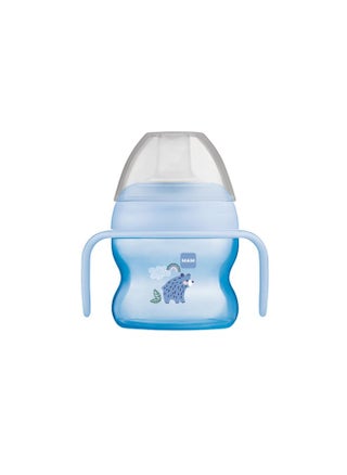 MAM Starter Cup (1 Count), MAM Sippy Cup, Drinking Cup with Extra-Soft Spill-Free Spout and Non-Slip Handles, for Boys 4+ Months, Five Ounces, Blue - pzsku/Z8DCFBB718052CCB26328Z/45/_/1737030990/4d1ce799-6870-43f8-97ab-2cfb9194f3d6