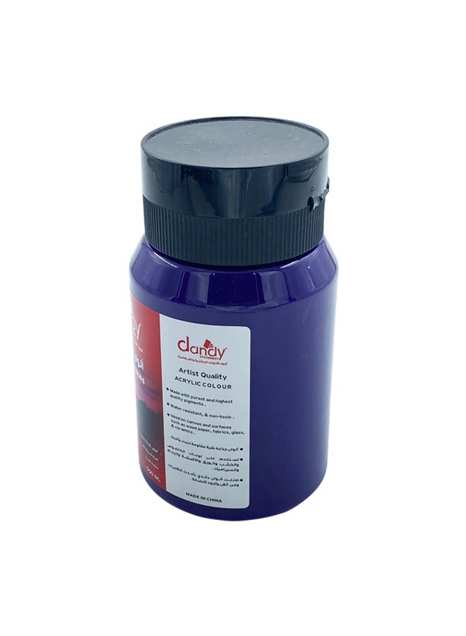 DANDY Mauve Purple Acrylic Color 500 Ml Dandy - Image 3