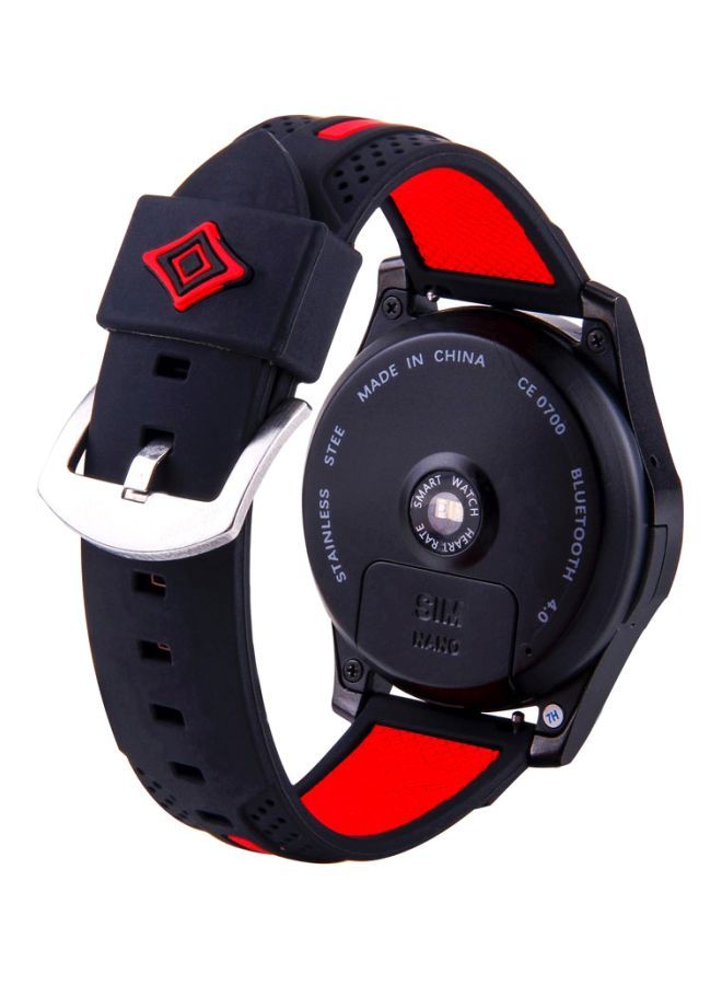 نيبمينينت سوار بديل بنقشة خطوط لساعة سامسونج جير S3 كحلي/ أزرق/ أحمر - Image 2