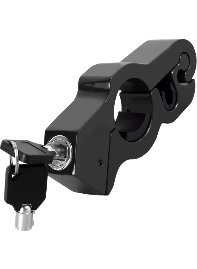 دراجة نارية مقبض قفل قبضة مكافحة السرقة, دراجة ثقيلة دراجة نارية قفل, عالمية قابلة للتعديل مقبض رافعة قفل لدراجات نارية سكوتر - Image 1