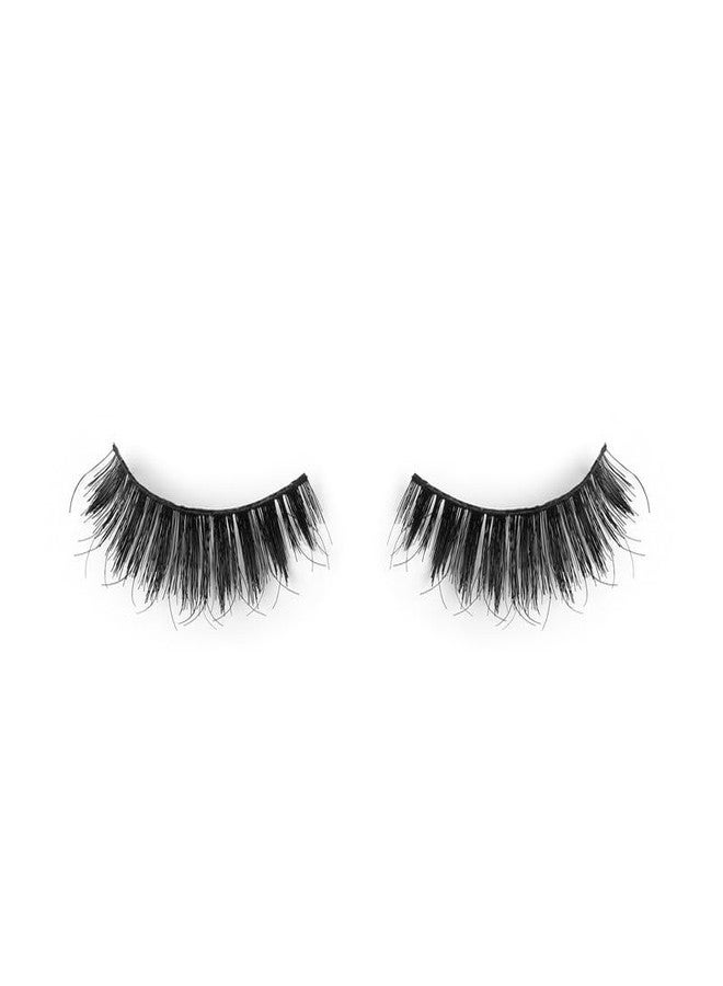 Uroparis PRO 14 Eyelashes for Women - 3D Look Eye Lashes | Handmade, Volumizing & Lightweight False Lashes with Virgin Hair | Dark & Thick Eyelashes | For Glam Look & Enhance Beauty (Black) - 1 Pair - Image 3