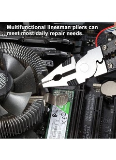 KPS KPS 5 In 1 Wire Plier Multipurpose Plier Tool With GrippingWrenchCutterCrimping Wire Stripper Accessories Winding Wire Bending Gadget For Electrician Hand Tool Pack of 1Multicolor  - Image 5