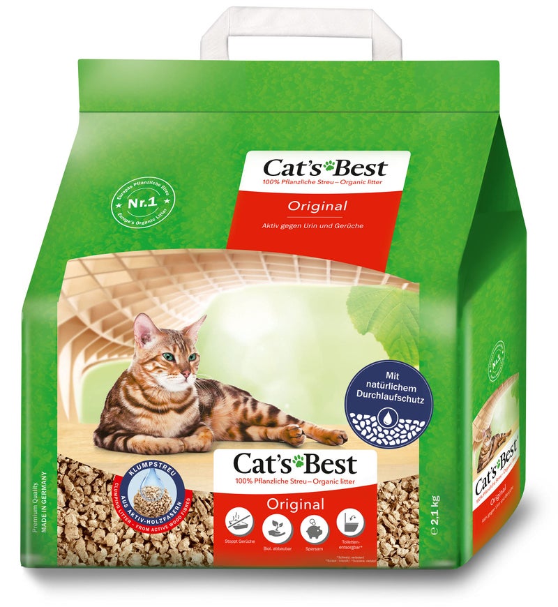 Cat's Best Okoplus Clumping Cat, 2.1Kg - Image 5