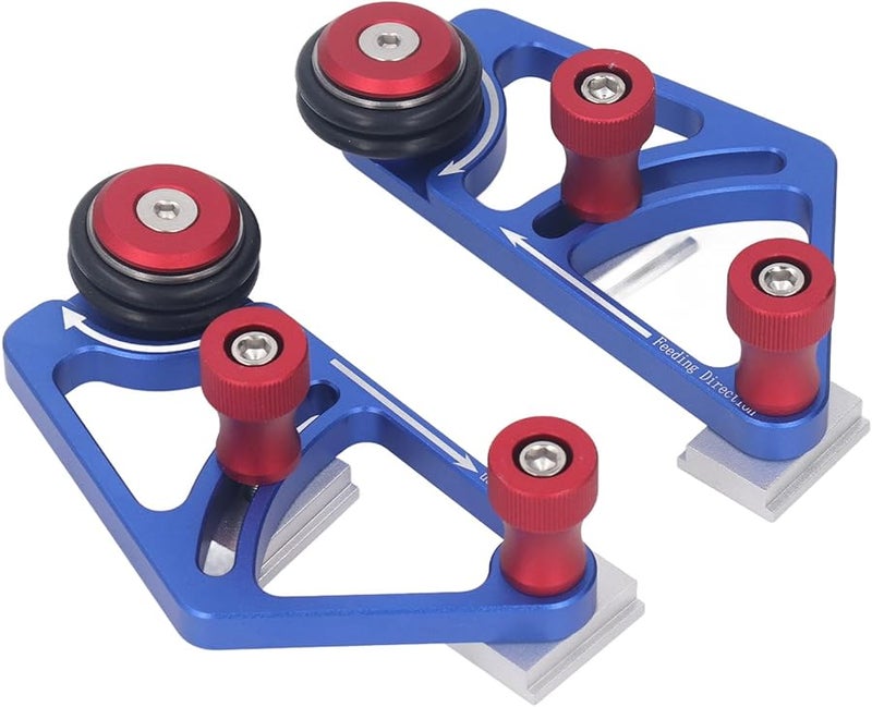 Aluminum Alloy Woodworking Bearing Roller Feeder Adjustable Table Saw Guide Wear Shockproof - Image 3