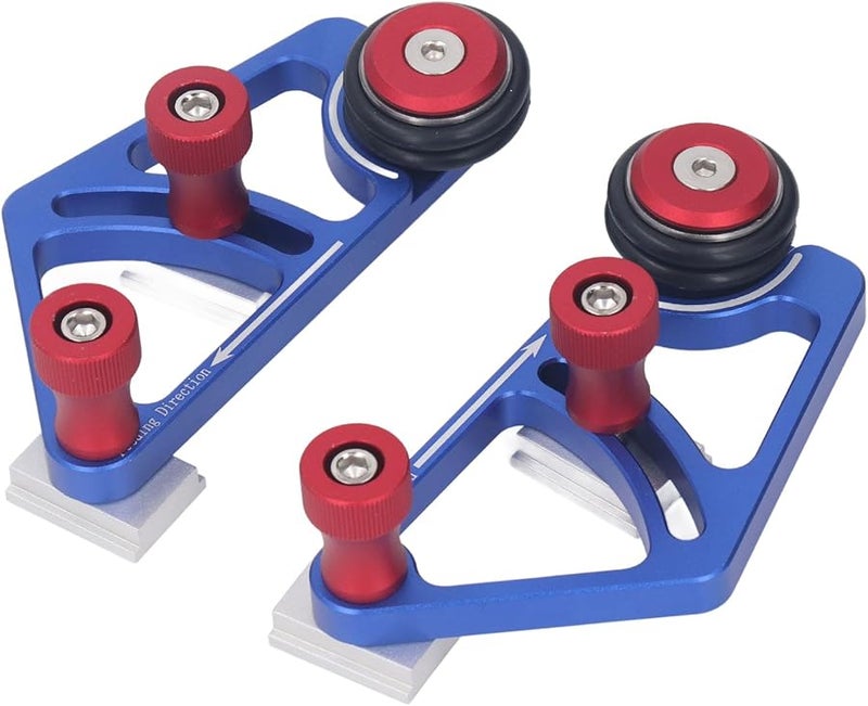 Aluminum Alloy Woodworking Bearing Roller Feeder Adjustable Table Saw Guide Wear Shockproof - Image 5