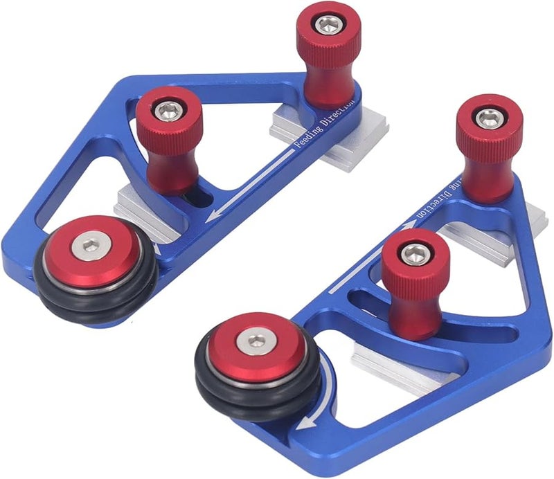 Aluminum Alloy Woodworking Bearing Roller Feeder Adjustable Table Saw Guide Wear Shockproof - Image 4