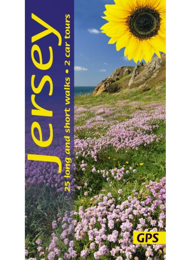 Jersey Sunflower Walking Guide : 25 long and short walks and 2 car tours 