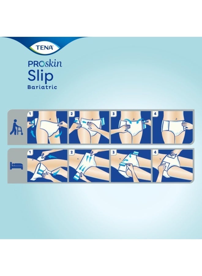 تينا كرتونة حفاضات تينا سليب بارياتريك (TENA) مقاس XXL - حماية سوبر، 64 قطعة - Image 5