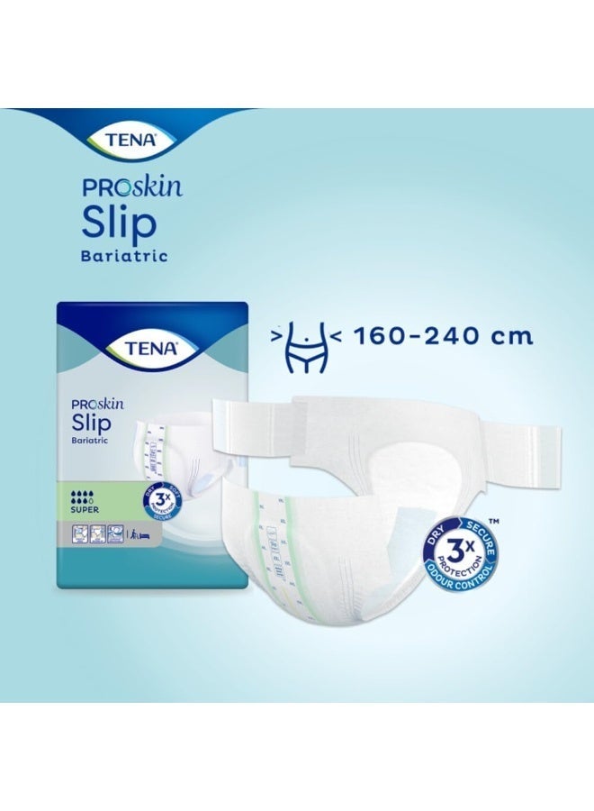 تينا كرتونة حفاضات تينا سليب بارياتريك (TENA) مقاس XXL - حماية سوبر، 64 قطعة - Image 3