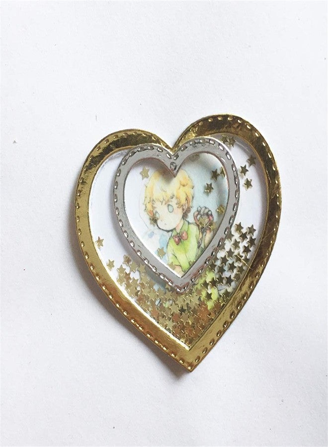 LZBRDY Love Heart Frames Layering Metal Cutting Dies for Shaker Card Making and Scrapbooking Valentine's Day Die Cuts for Machines (Heart Frames) - Image 3