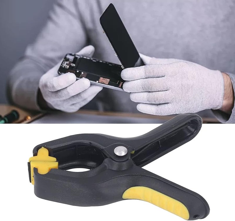 10 قطعة من مشابك تثبيت الشاشة من مادة ABS قابلة للتعديل، مقاومة للانزلاق، لتثبيت الهواتف والأجهزة اللوحية، أدوات إصلاح شاشات LCD - Image 5