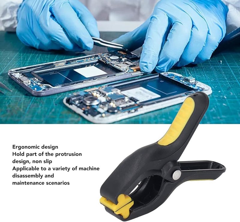 10 قطعة من مشابك تثبيت الشاشة من مادة ABS قابلة للتعديل، مقاومة للانزلاق، لتثبيت الهواتف والأجهزة اللوحية، أدوات إصلاح شاشات LCD - Image 4