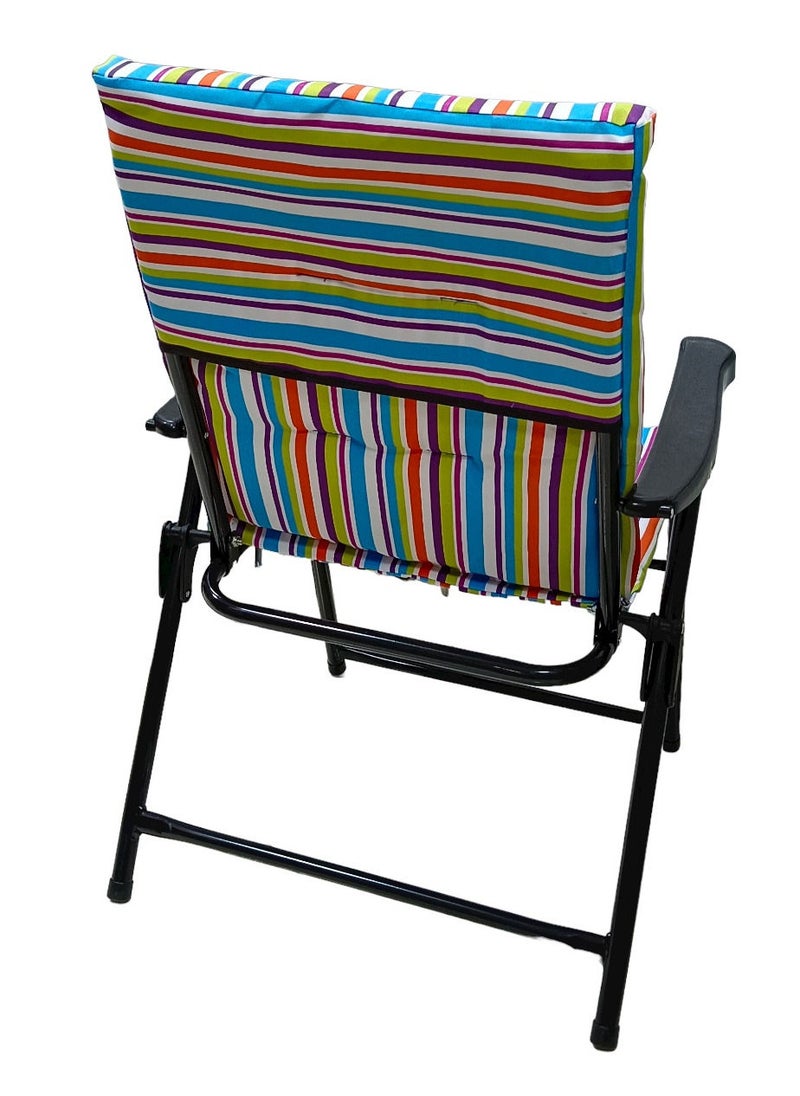 GO2CAMPS Foldable Camping Chair with Cusion Premium Quality/Beach Chair/Garden Chair/Fishing Chair/Picnic Chair  - Image 2