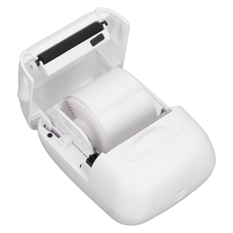 طابعة ملصقات قابلة لإعادة الشحن بدقة 203 نقطة في البوصة مع دعم متعدد اللغات للأعمال الصغيرة - Image 5