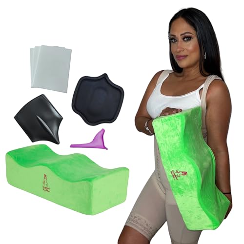 bombshell booty pillow وسادة BBL بعد الجراحة وسادة المؤخرة وسادة دعم البطن بعد جراحة شفط الدهون مع لوح دعم أسفل الظهر وسادات شفط الدهون بعد الجراحة - Image 5