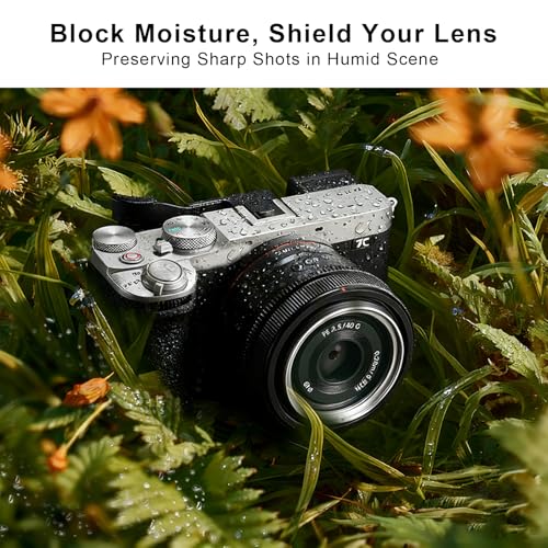 Haoge 49mm MC UV Lens Protection Filter for Sony FE 50mm 40mm 2.5G Fuji GFX100RF X100VI x100f X100V X100S X100T Leica Q3 43 Q2 q116 Camera Lens Optical Glass Ultra Slim 18 Multi-Layer Coatings Silver - Image 4