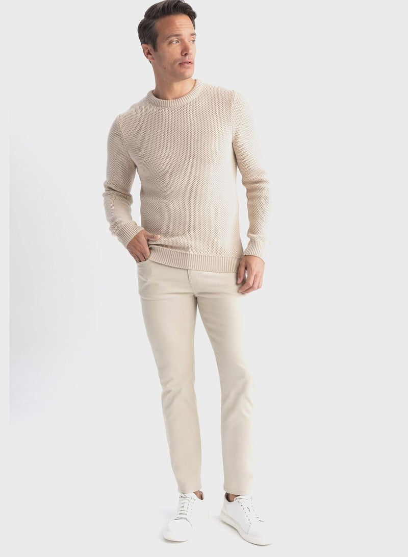 DeFacto Crew Neck Knitted Sweater - Image 3