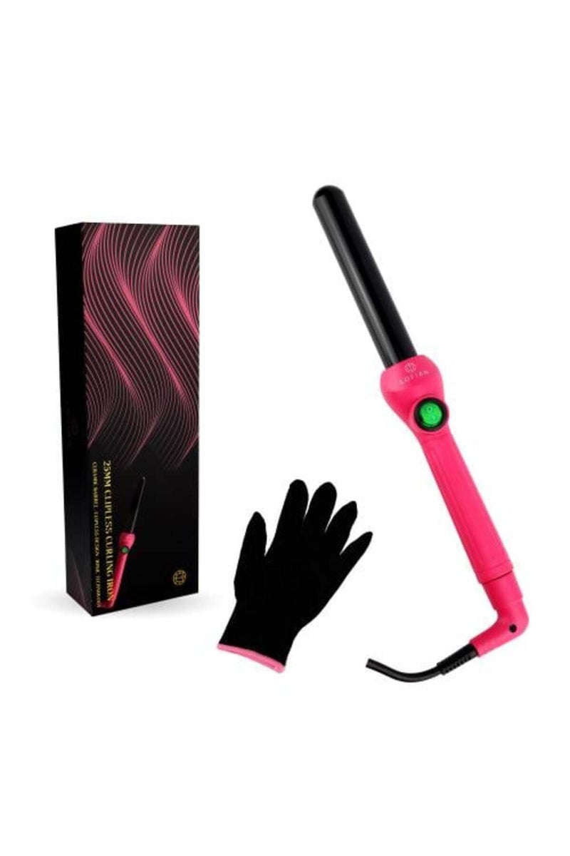 مكواة تجعيد الشعر فير الشعر 25 مم Professional Hair Curler 25MM