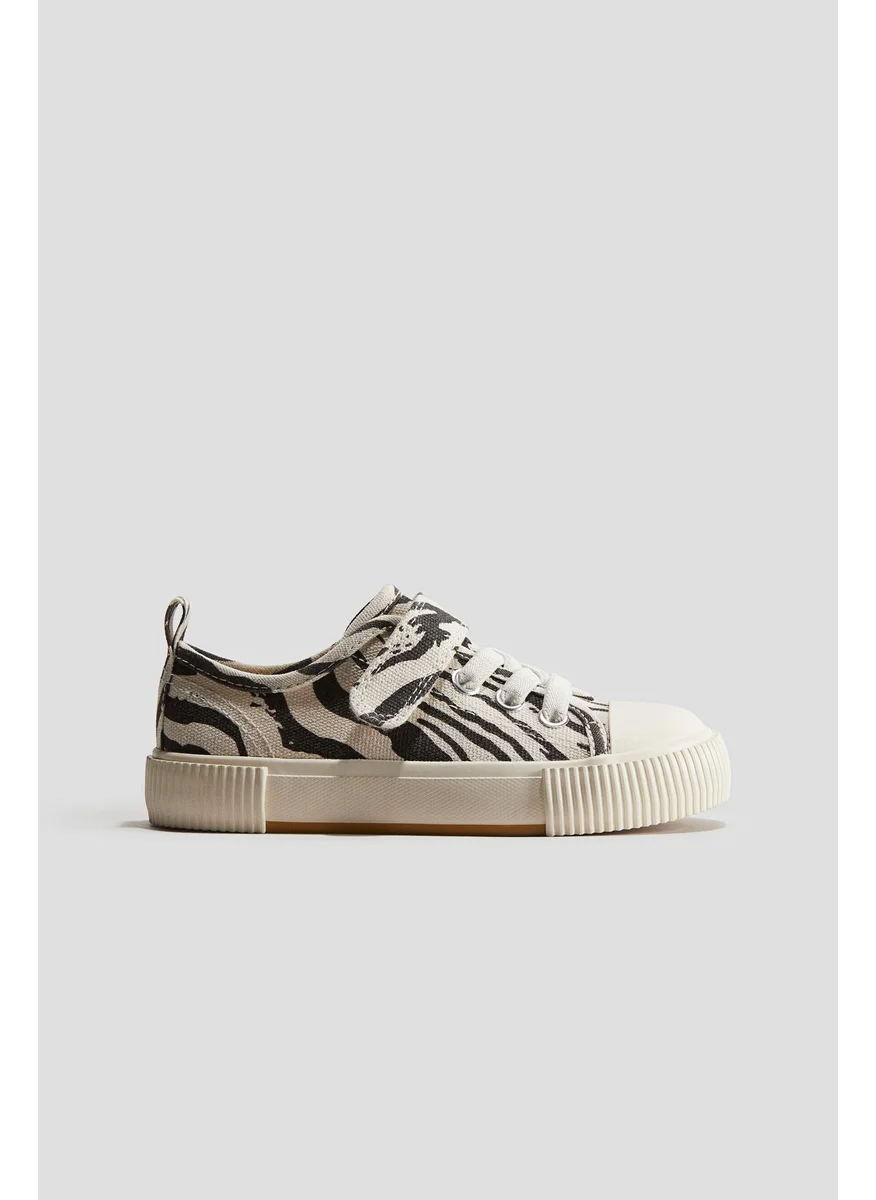 H&M Cotton Canvas Trainers