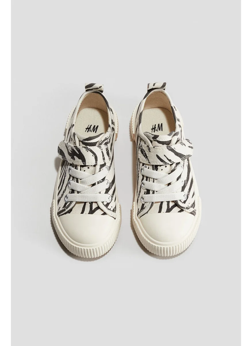 H&M Cotton Canvas Trainers