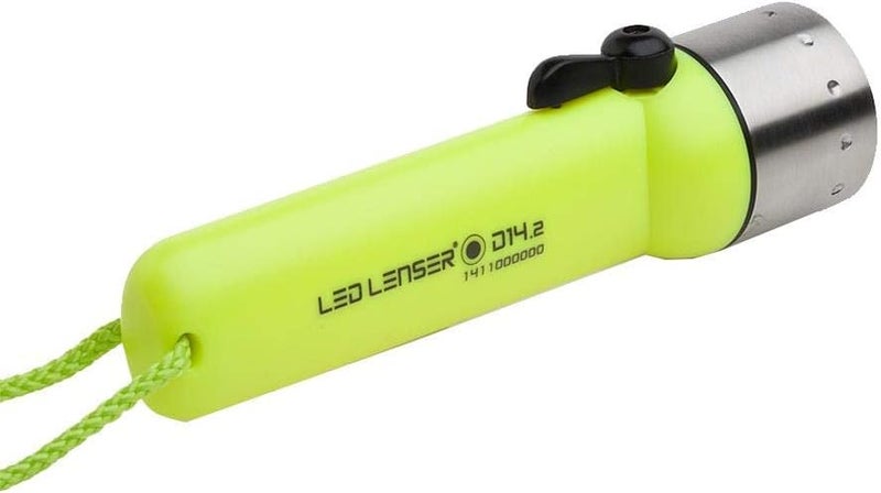 Ledlenser D14.2 Diving Flashlight Torch - Yellow - Image 2