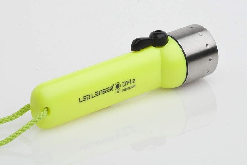 Ledlenser D14.2 Diving Flashlight Torch - Yellow - Image 3