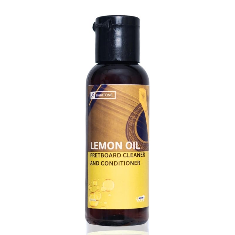Baritone زيت الليمون لتنظيف لوح الجيتار – يستعيد اللمعان ويعتني بالخشب 50 مل - Image 1