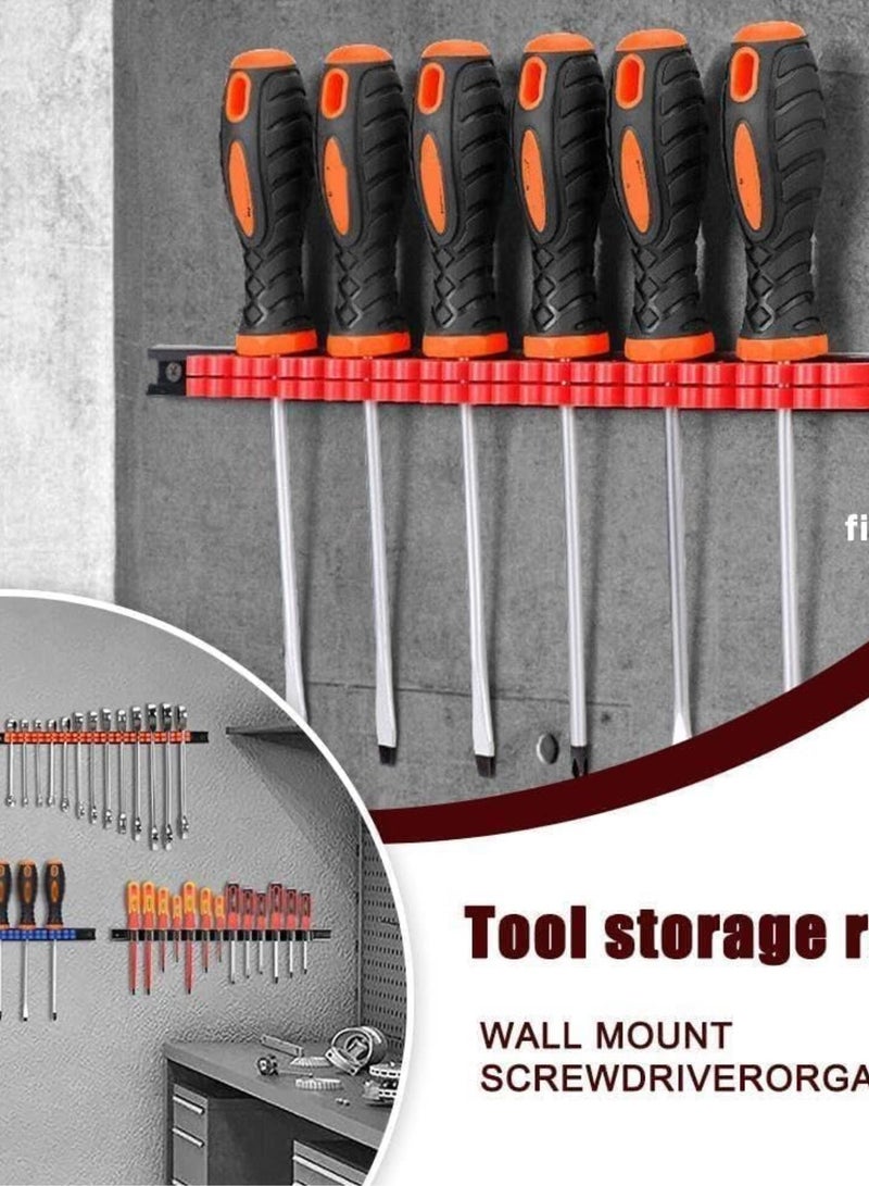 GGOOT Organizer Wrench Organizer Hand Tool Plastic Rail Wrench Hanger Hardware Garage Workshops Tool Tool Display - Image 3