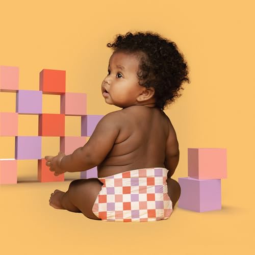 Hello Bello Premium Diapers Size 2 Love Checks Design Super Value Pack 185 Count - Image 3