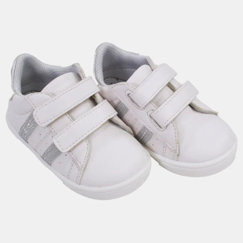 BELLINO Baby Girls Leather Sneakers - Image 1