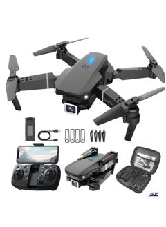 ELTRAZONE E88 4K HD Drone – Foldable Aerial Drone Aircraft for Beginners, 2.4GHz Real-Time Transmission, 360° Roll, Long Battery Life, Headless Mode, Trajectory Flight, One Key Return  - Image 2