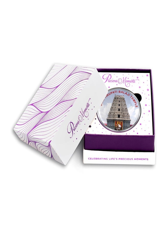 ACPL Precious Moments BIS Hallmarked Shri Tirupati Balaji Temple 20gm 999 Pure Silver Coin by ACPL - Image 5