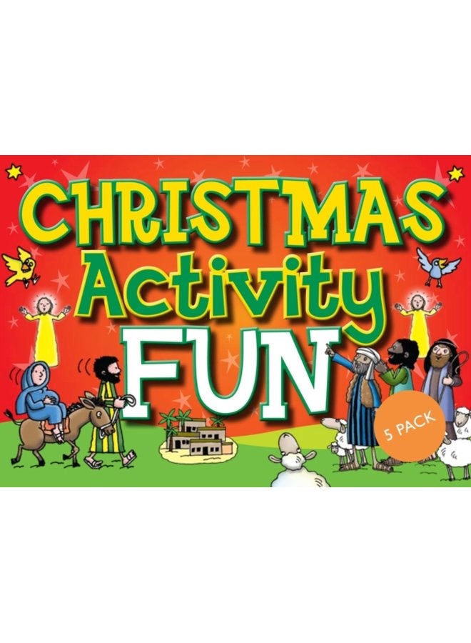 Christmas Activity Fun Pack of 5 - Paperback