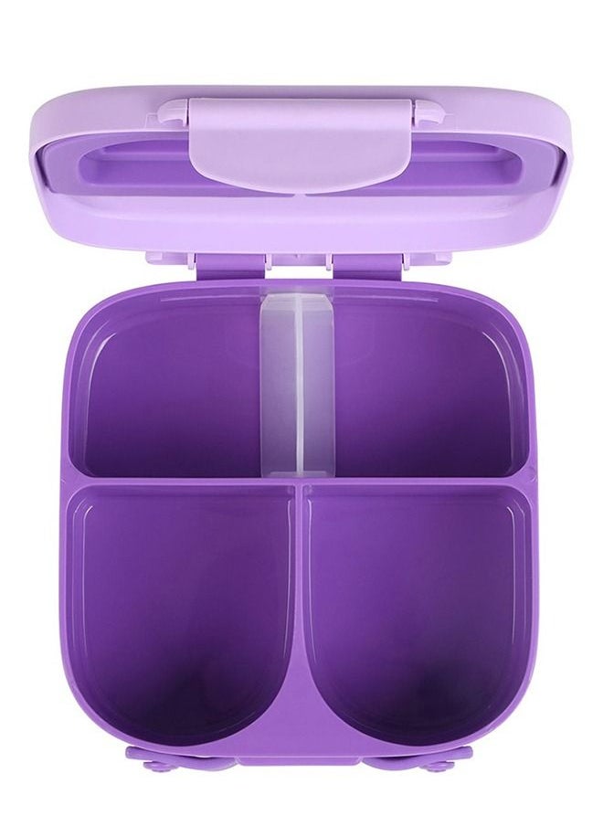 Eazy Kids - Bento Lunch Box With Handle - Purple - Image 1