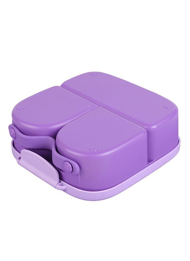 Eazy Kids - Bento Lunch Box With Handle - Purple - Image 1